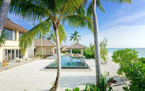 Two Bedroom Beach Front Pool Residence