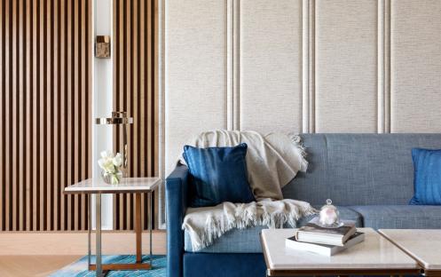 Taj Exotica Dubai - Luxury Suite Sofa