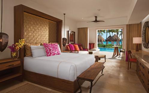 Secrets Akumal Riviera Maya - Ramance Master Suite Swim Out - Bedroom