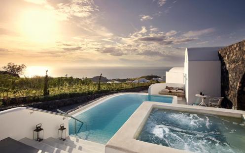 Royal Suite Sunset & Sea View with pool & jacuzzi