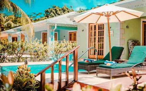 Bequia Beach Hotel - Two Bedroom Pool Villa - Pool Area