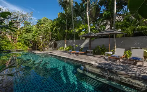 Two Bedroom Family Pool Villa Swiming pool overview to villa-2