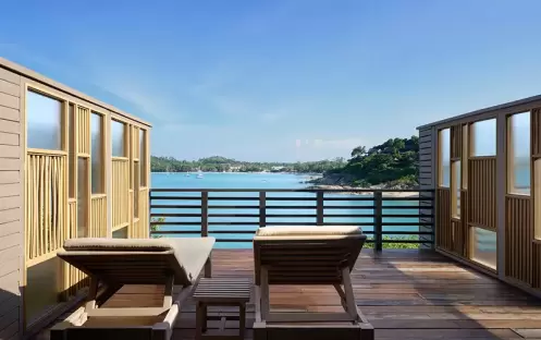 Garrya Tongsai Bay - Seafront Suite  Sun Loungers