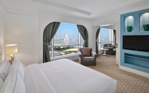 Habtoor Grand - Family Suite - View from the bedroom_001