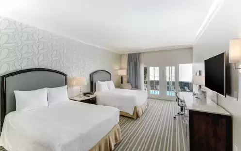 Cabana Poolview Room with Two Double Beds Cabana Poolview Room with Two Double Beds