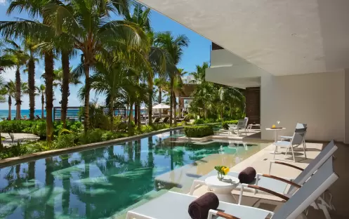Secrets Riviera Cancun - Preferred Club Master Suite  Swim Out Tropical View