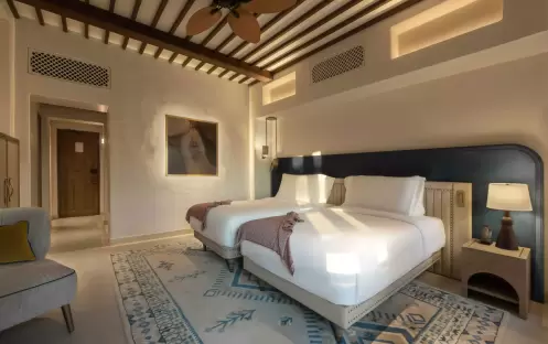 Bab Al Shams Terrace Desert View Twin Room