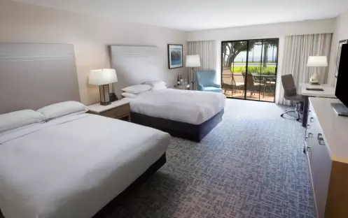 Hilton Santa Barbara Beachfront Resort - 1 King Bed OR 2 Queen Beds Room with various views Hilton Santa Barbara Beachfront Resort - 1 King Bed OR 2 Queen Beds Room with various views