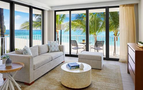 The Coral at Atlantis - One Bedroom Regal Suite Living Room