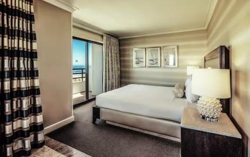 The-Water-Front-Beach-Resort-Oceanfront-1-King-Studio-Suite-Bedroom