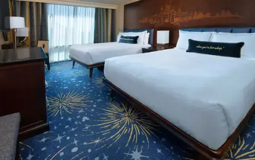 Disneyland Hotel - One Bedroom Family Suite Bedroom