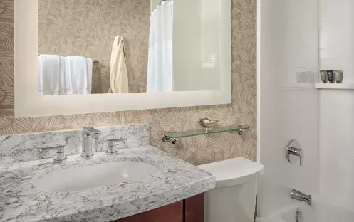 San Diego - Bahia Resort - Resort Studio King Washroom