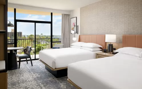 Sheraton Park Hotel At The Anaheim Hotel -  Traditional Guest Room 2 Queens with View