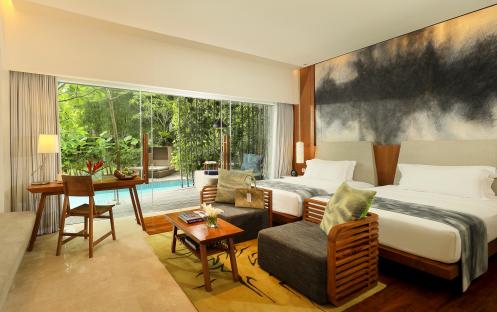 Impressive Lagoon Pool Suite - Two-double-beds