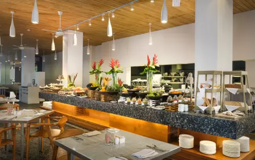 Maya Sanur Resort & Spa - Mayasari- Breakfast-setup