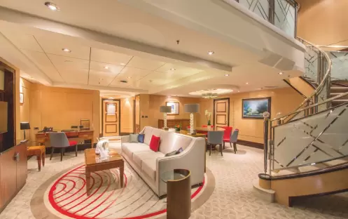 Cunard Queen Mary 2 Accommodation Duplex Suite 1