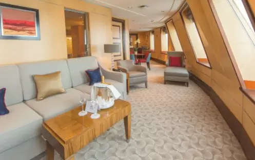 Cunard Queen Mary 2 Accommodation Royal Suite Lounge