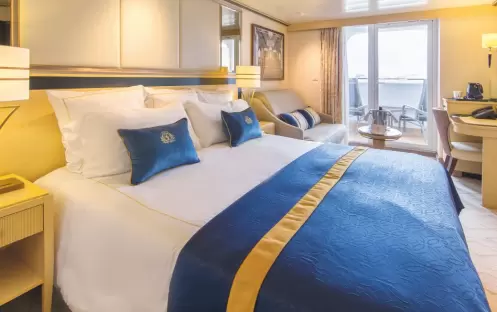 Cunard Queen Mary 2 Accommodation Sheltered Balcony