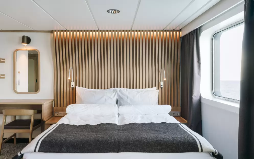 Arctic Superior | Outside cabin - Lower/middle decks