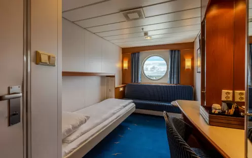 Hurtigruten MS Maud Outside Cabin U2 