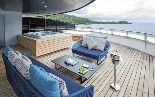 Scenic Eclipse Owners Penthouse Deck