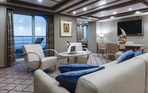 Silversea - Silver Spirit - Accommodation - Owners Suite 1