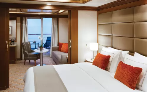 Silversea - Silver Spirit - Accommodation - Silver Suite 3