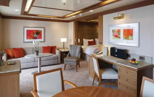 Silversea - Silver Spirit - Accommodation - Silver Suite