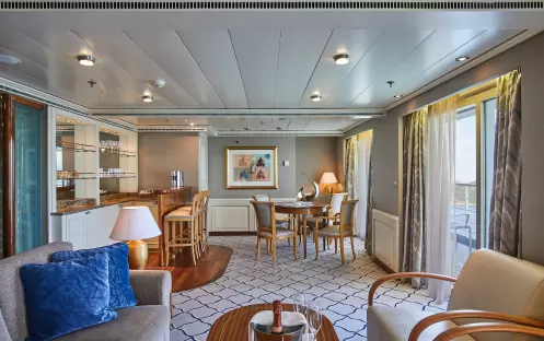 Silversea Cruises - Silver Whisper - Owners Suite 2