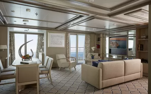 Silversea Cruises Silver Dawn Owners Suite 2
