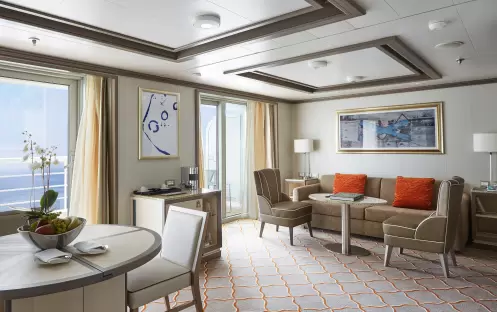 Silversea Cruises Silver Dawn Silver Suite