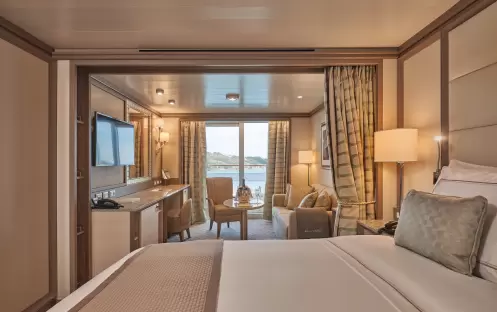 Silversea Cruises Silver Moon Deluxe Veranda Suite 1