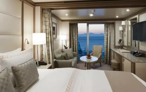 Silversea Cruises Silver Spirit Superior Veranda Suite