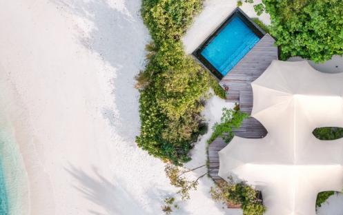 Fairmont Maldives Sirru Fen Fushi - Beach Tented Villa with Pool