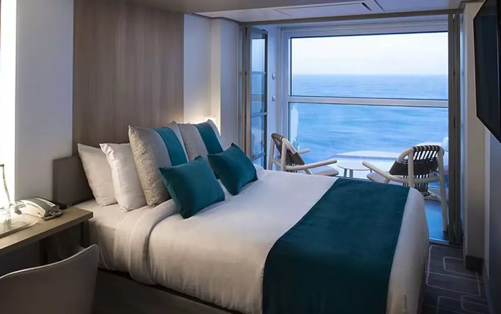 Edge Single Stateroom with Infinite Veranda