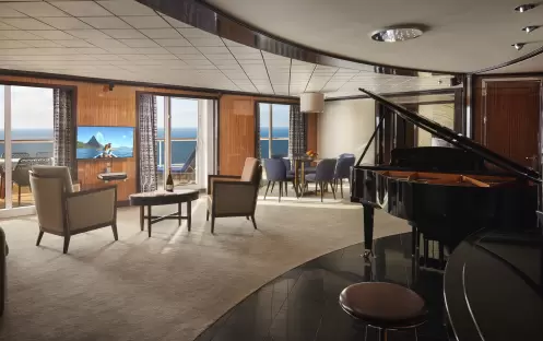 NCL Pride of America Deluxe Owners Suite with Large Balcony 1