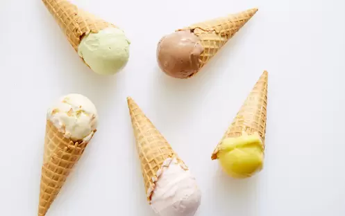 Celebrity Cruises - Cafe al Bacio icecream