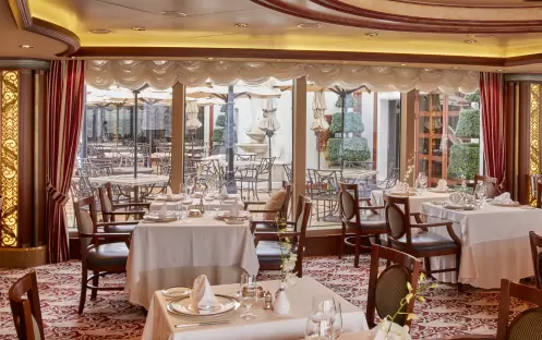 Cunard - Queen Elizabeth - Princess Grill Restaurant 1