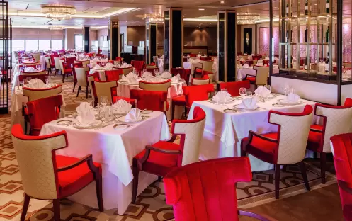 Cunard - Queen Mary 2 - Queens Grill Restaurant 1