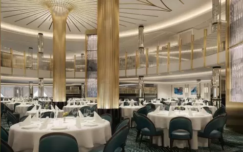 Cunard Line Queen Anne Britannia Restaurant