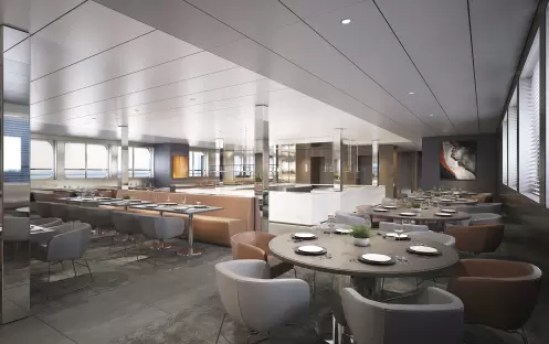Emerald Yacht Cruises - Emerald Azzurra - Reflections Restuarant _1_