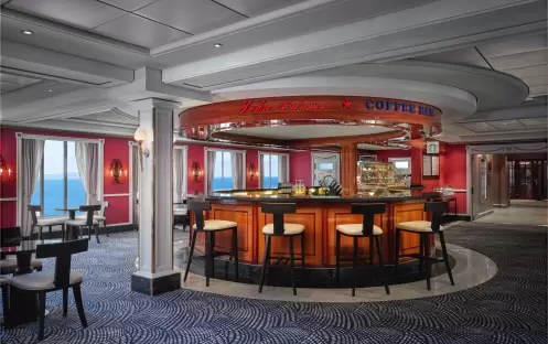 NCL Pride of America John Adams Coffee Bar