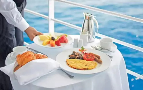 Oceania Cruises Vista In-Room Dining Experiences