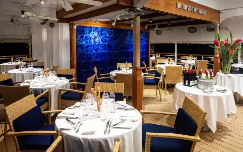 SeaDream Yacht Club SeaDream II Topside Restaurant