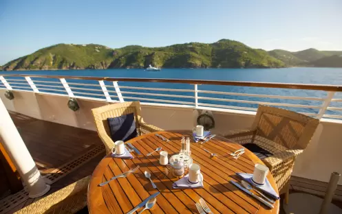 Seadream Yacht Club Dining Alfresco 