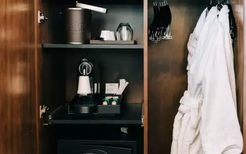 Pullman Guest Rooms Coffee Machine