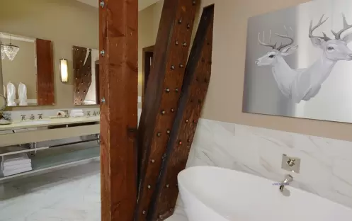Loft Guest Rooms Bathtub