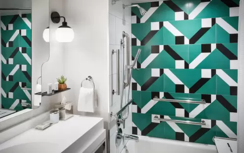 ADA Accessible Suites Bathroom