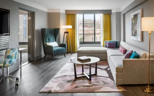 One Bedroom Suite Living