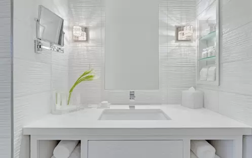Premier Double Queen Guestroom Double Bathroom Premier Double Queen Guestroom Double Bathroom